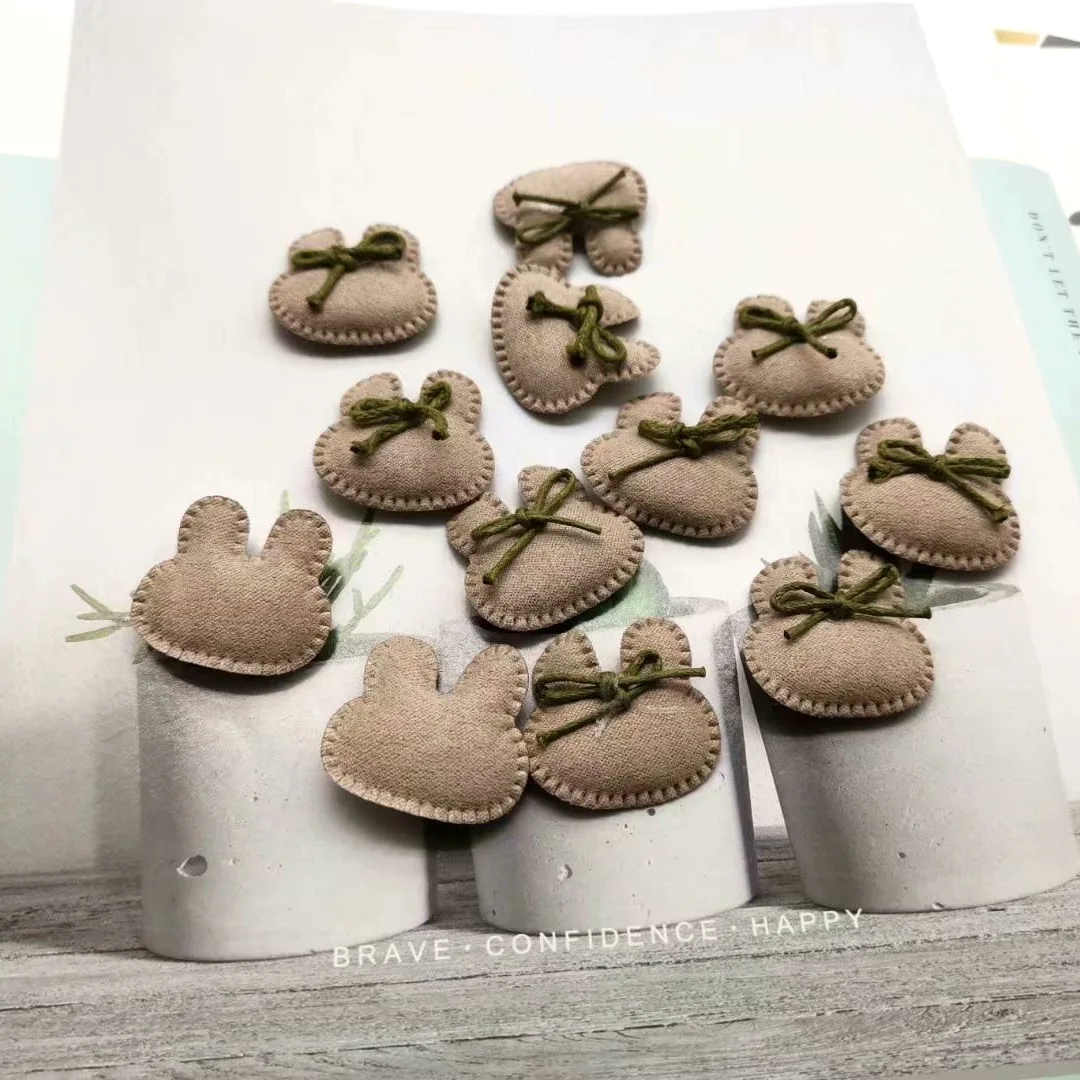 5pcs Diy Cute Handmade Cartoon Rabbit Children Hair Accessories Clothes Shoes Hats Gloves Decoration Materials
5pcs Diy Cute Handmade Cartoon Rabbit Children Hair Accessories Clothes Shoes Hats Gloves Decoration Materials