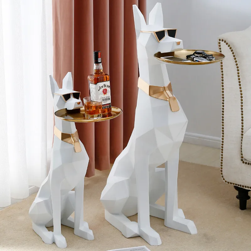 94CM Home Decor Gentleman Dog Statues Large Pet Dog Decorations Living Room Decoration Home Decor
94CM Home Decor Gentleman Dog Statues Large Pet Dog Decorations Living Room Decoration Home Decor