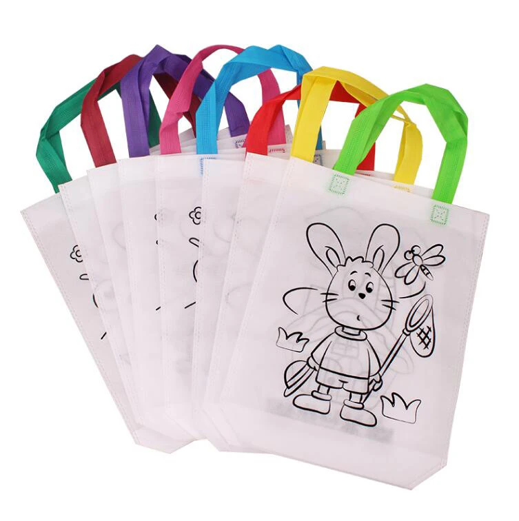 DIY Eco-friendly Graffiti Bag with Markers Children Handmade Painting Non-woven Bag Kids Art Craft Color Filling Drawing Toy DDJ
DIY Eco-friendly Graffiti Bag with Markers Children Handmade Painting Non-woven Bag Kids Art Craft Color Filling Drawing Toy DDJ