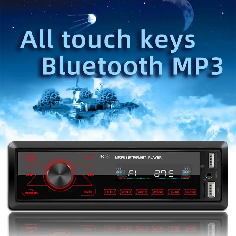 Автомобильный мультимедийный плеер M10 1DIN, Автомобильный MP3-плеер в приборной панели, AUX-In, радио, головное устройство, ЖК-дисплей с дистанцион...
Автомобильный мультимедийный плеер M10 1DIN, Автомобильный MP3-плеер в приборной панели, AUX-In, радио, головное устройство, ЖК-дисплей с дистанцион...