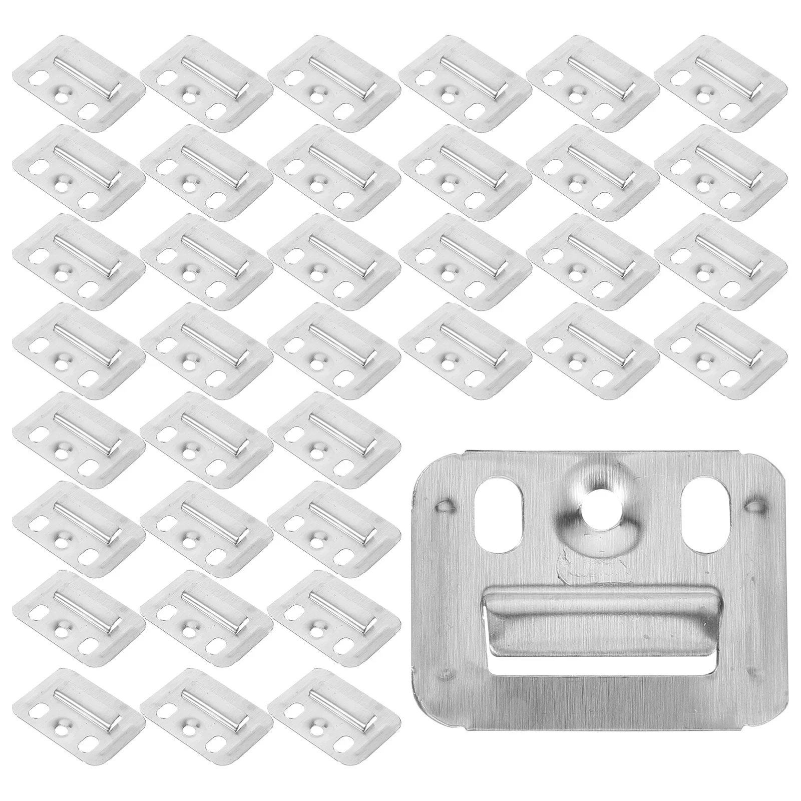 100 Pcs Fixed Sheet Whiteboard Accessories Stainless Steel Integrated Wall Panel Clamp
100 Pcs Fixed Sheet Whiteboard Accessories Stainless Steel Integrated Wall Panel Clamp