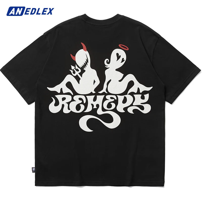 2022 Hip Hop T Shirt Streetwear Men Devil Angel Mermaid Graphic T-Shirt Summer Short Sleeve Loose Tshirt Harajuku Cotton Tops
2022 Hip Hop T Shirt Streetwear Men Devil Angel Mermaid Graphic T-Shirt Summer Short Sleeve Loose Tshirt Harajuku Cotton Tops