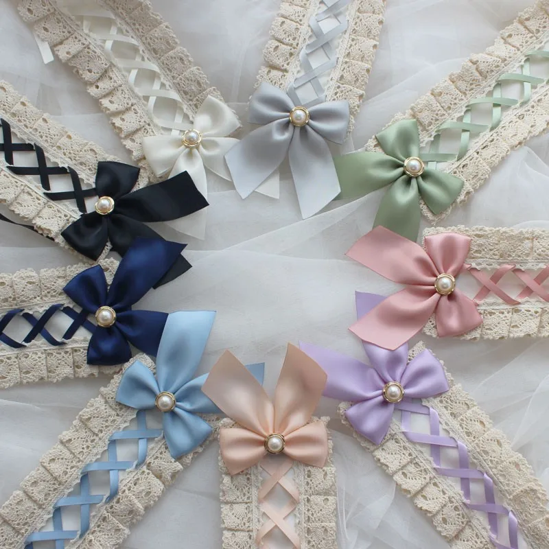 14 цветов кружевная лента ручной работы из чистого хлопка с бантом аксессуары для волос Базовая повязка для волос Джокер Лолита
14 цветов кружевная лента ручной работы из чистого хлопка с бантом аксессуары для волос Базовая повязка для волос Джокер Лолита