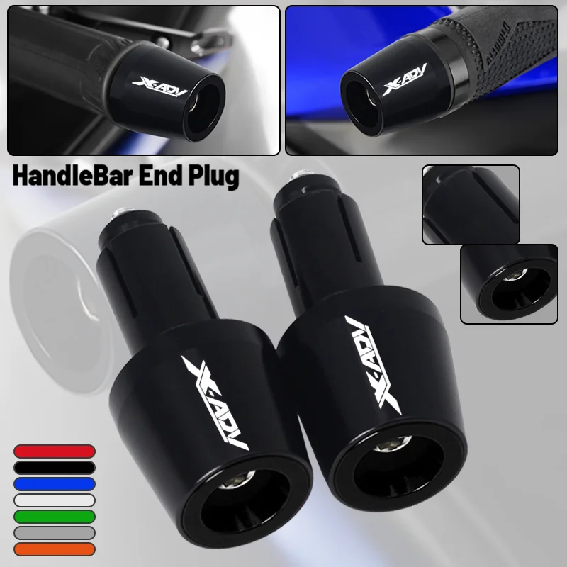 X-ADV Motor HandleBar Grips Ends Handle bar Grip Plug Anti Slider Cap 7/8" 22mm For HONDA XADV 750 XADV750 xadv750 2017-2022
X-ADV Motor HandleBar Grips Ends Handle bar Grip Plug Anti Slider Cap 7/8" 22mm For HONDA XADV 750 XADV750 xadv750 2017-2022