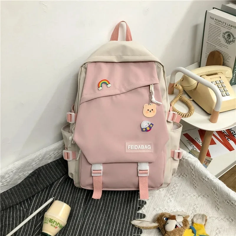 Dropshipping school bags for girls female ins high primary school backpacks for students large capacity backpack
Dropshipping school bags for girls female ins high primary school backpacks for students large capacity backpack
