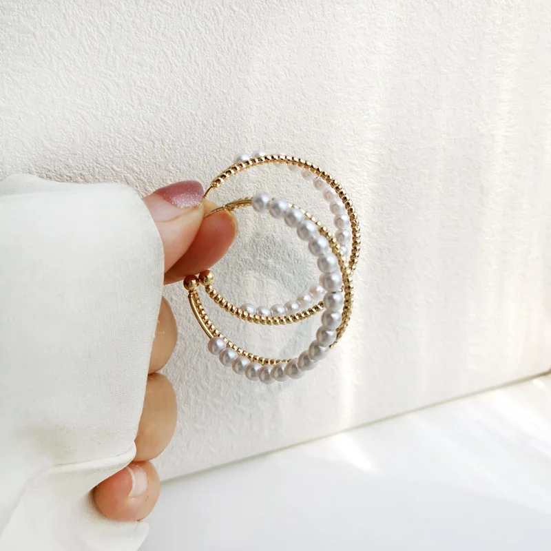 S925 Silver Needle Simple C-word Double-layer Earrings New Fashion Fashion Pearl Earrings Earrings for Women
S925 Silver Needle Simple C-word Double-layer Earrings New Fashion Fashion Pearl Earrings Earrings for Women