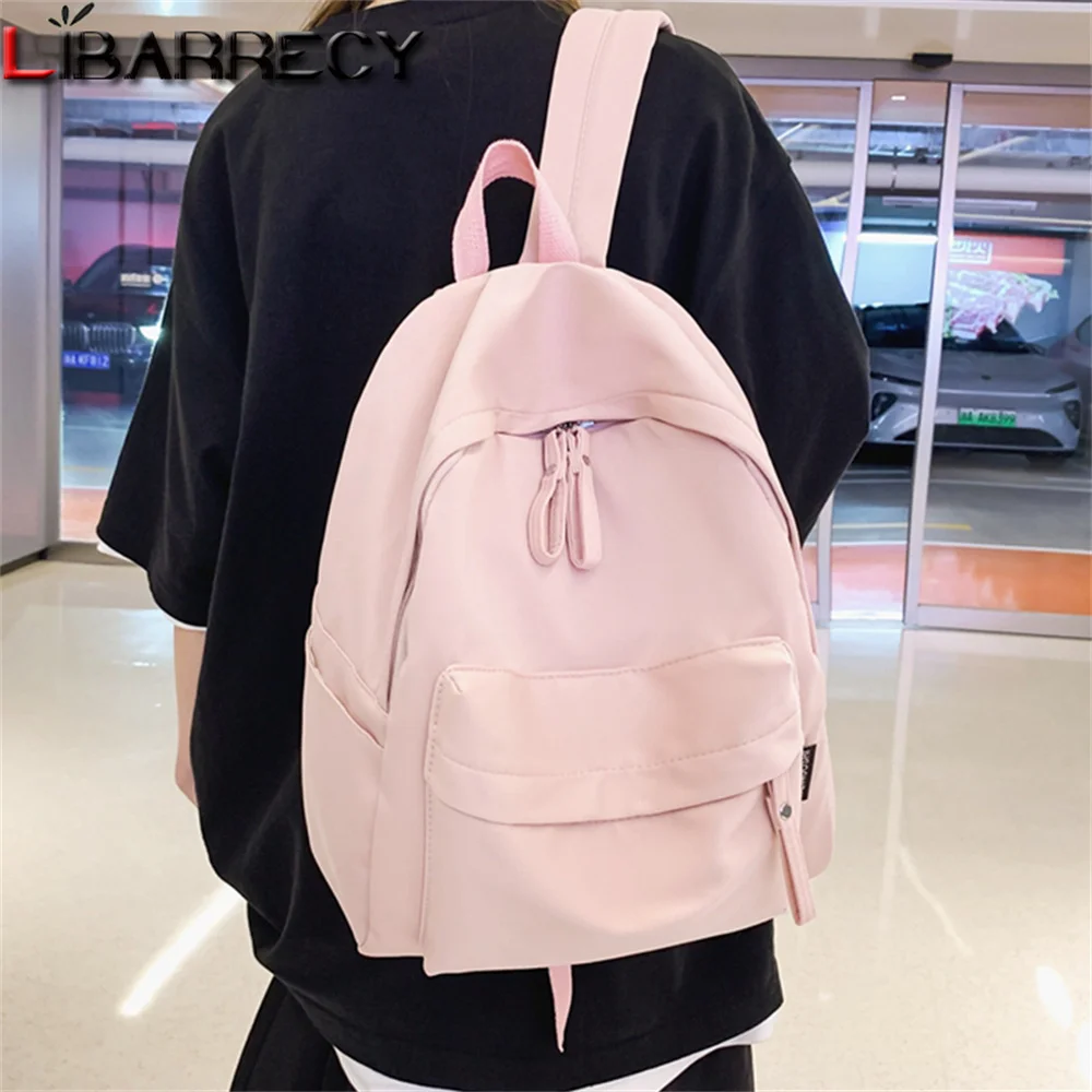 Women Bags Solid Color High Quality Nylon Large Capacity Ladies Backpack Fashion Student Bag New Women's Travel Bags Bolso Mujer
Women Bags Solid Color High Quality Nylon Large Capacity Ladies Backpack Fashion Student Bag New Women's Travel Bags Bolso Mujer