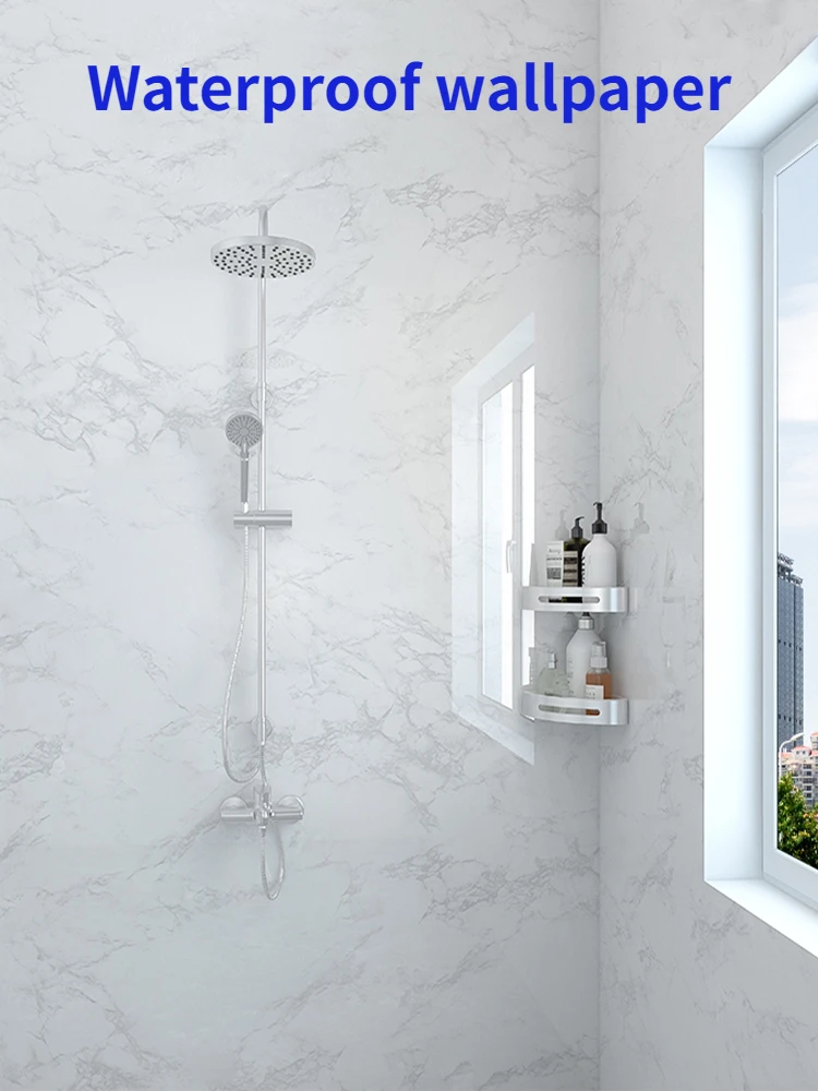 Wallpaper for Walls In Rolls Bathroom Toilet Waterproof Oil Proof Wallpaper Marble Tile Sticker Kitchen Wall Stickers Decoration
Wallpaper for Walls In Rolls Bathroom Toilet Waterproof Oil Proof Wallpaper Marble Tile Sticker Kitchen Wall Stickers Decoration