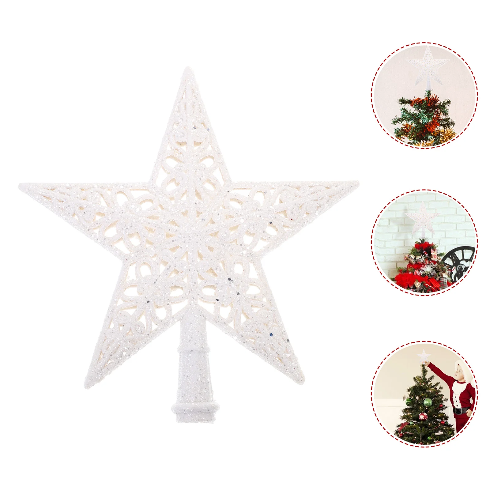 Topper Christmas Decorative Plastic Star Shaped Tree Topper Christmas Star Topper Star Decoration Xmas Tree Ornament
Topper Christmas Decorative Plastic Star Shaped Tree Topper Christmas Star Topper Star Decoration Xmas Tree Ornament