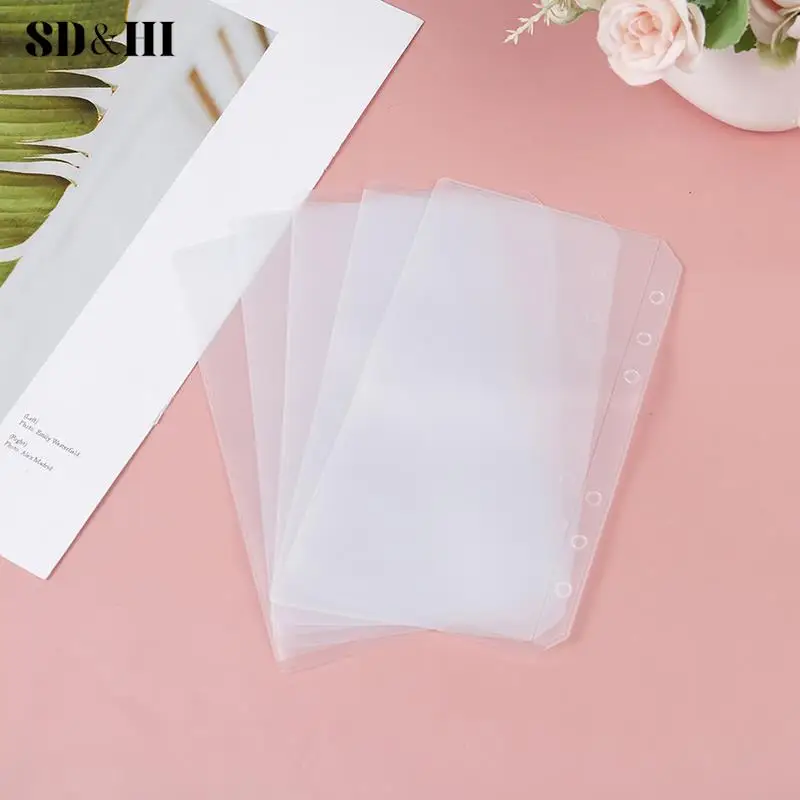 5PCS Binder Pockets A5 A6 A7 Binder Folders for Notebook Binder Transparent Document Filing Bags Notebook Binder
5PCS Binder Pockets A5 A6 A7 Binder Folders for Notebook Binder Transparent Document Filing Bags Notebook Binder
