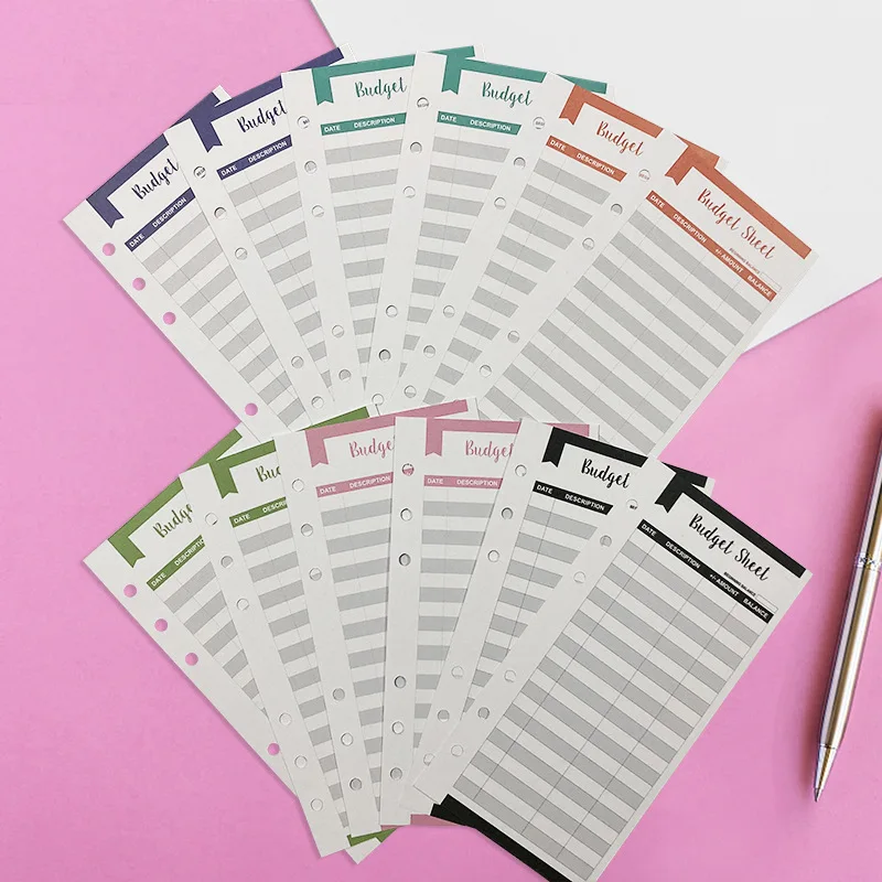 24 Pieces A6 Expense Tracker Budget Sheets Budget Trackers Paper with Hole Fit Cash Envelopes for Budgeting Budget Envelopes
24 Pieces A6 Expense Tracker Budget Sheets Budget Trackers Paper with Hole Fit Cash Envelopes for Budgeting Budget Envelopes