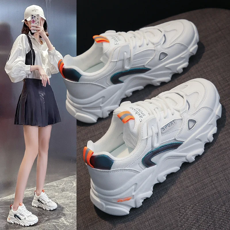 Women Sneakers White Platform Breathable Casual Shoes Summer Walking Slip on Summer Sneakers Thick Sole Women Shoes 
Women Sneakers White Platform Breathable Casual Shoes Summer Walking Slip on Summer Sneakers Thick Sole Women Shoes