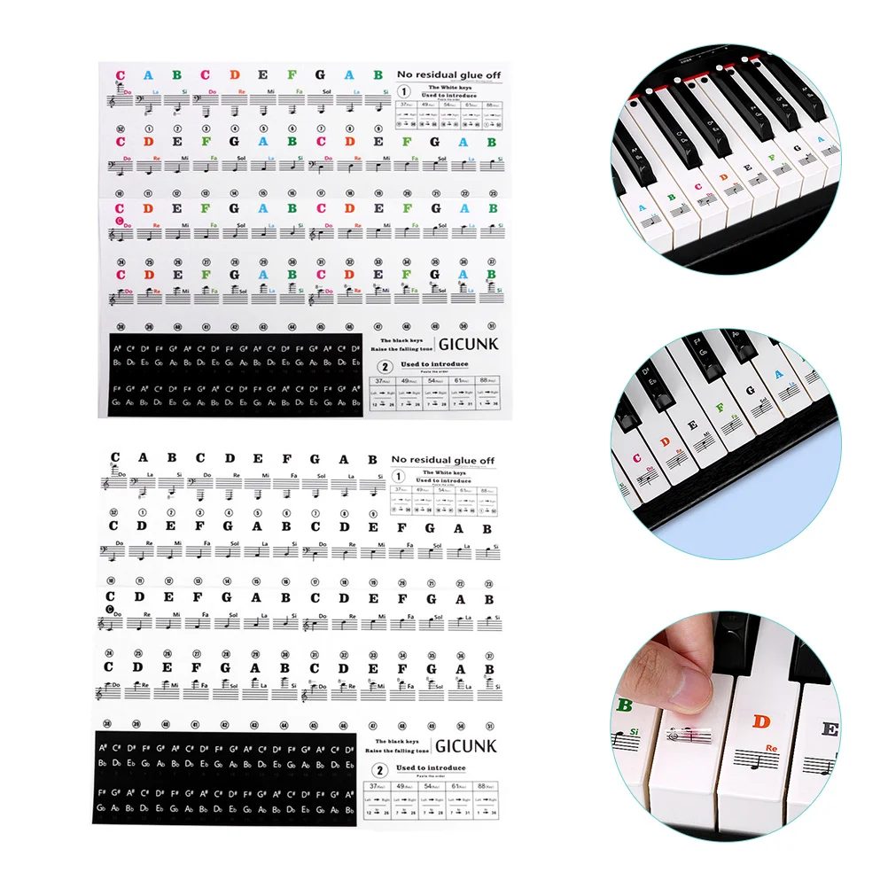 Piano Stickers Note Sticker Keyboard For Beginner Key Learning Keys Decals Beginners Label Guide Letter Music Notes Chord
Piano Stickers Note Sticker Keyboard For Beginner Key Learning Keys Decals Beginners Label Guide Letter Music Notes Chord