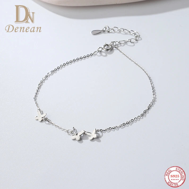 Denean Sterling Silver 925 Butterfly Anklet Simple Fashion Tassel Pearl Ankel Bracelets for Women Summer Party Jewelry Gifts
Denean Sterling Silver 925 Butterfly Anklet Simple Fashion Tassel Pearl Ankel Bracelets for Women Summer Party Jewelry Gifts