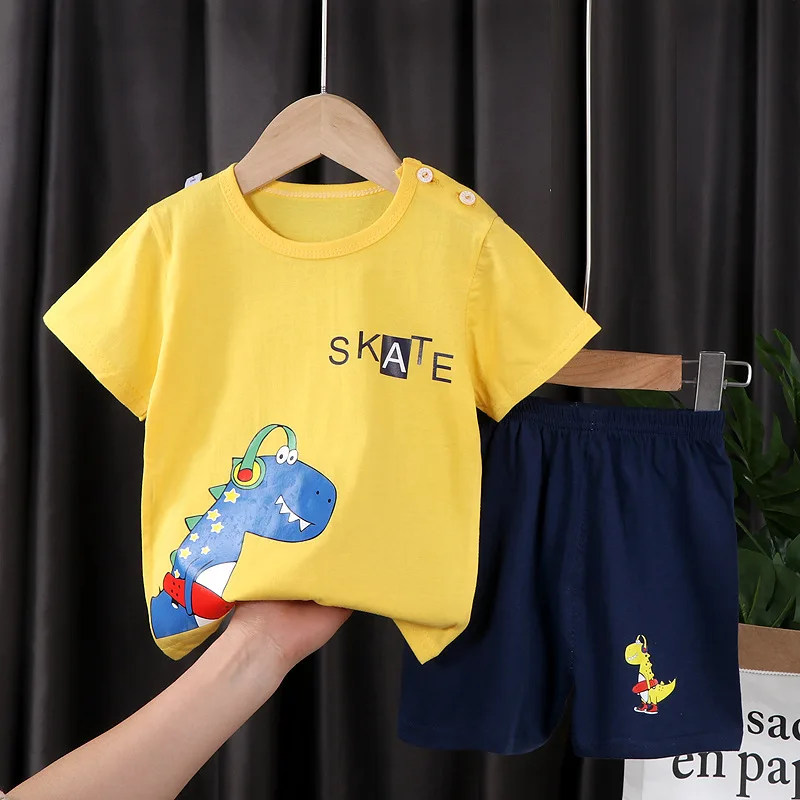 2022 new children's boy suits baby summer short-sleeved summer clothes girls cotton T-shirt summer children's clothing fashion 
2022 new children's boy suits baby summer short-sleeved summer clothes girls cotton T-shirt summer children's clothing fashion