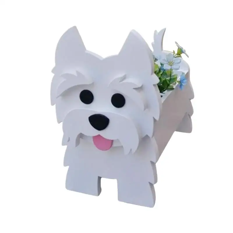 Garden Dog Shape Flower Pot Flower Planter Cute Dog Shape Cute Cactus Container Garden Decoration Succulent Storage Puppy Flower
Garden Dog Shape Flower Pot Flower Planter Cute Dog Shape Cute Cactus Container Garden Decoration Succulent Storage Puppy Flower