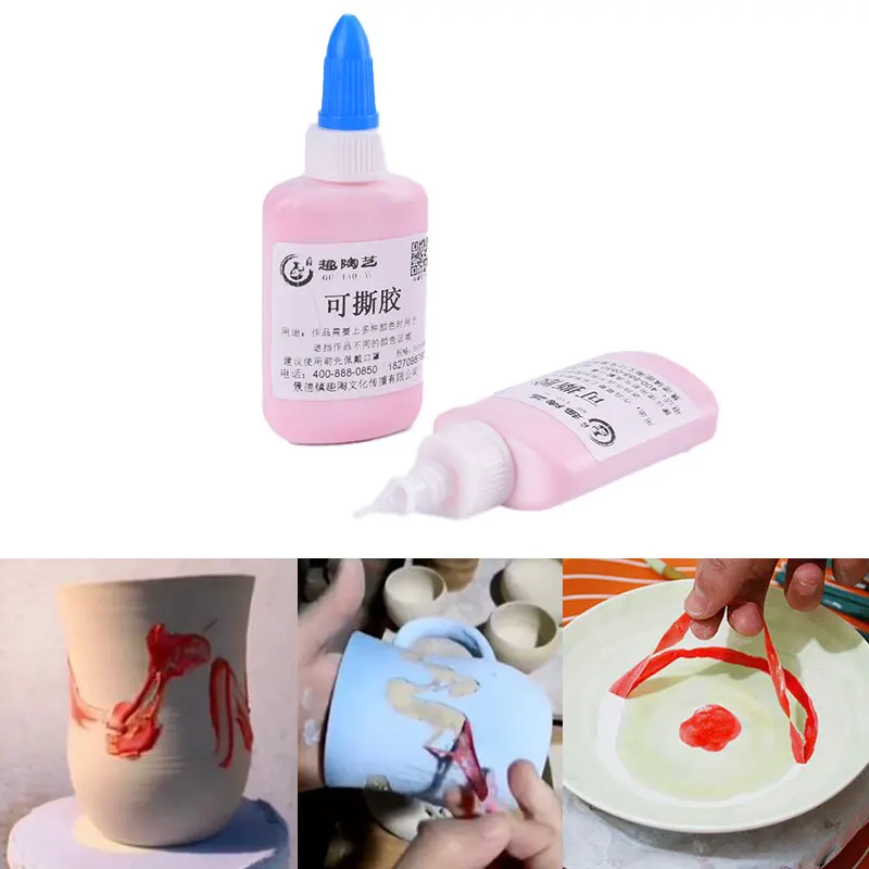 60ML Pottery Art Tearable Glue Ceramic Tools Glazing Auxiliary Materials DIY Clay Printing Hollow Out Quick-drying Glue Glaze
60ML Pottery Art Tearable Glue Ceramic Tools Glazing Auxiliary Materials DIY Clay Printing Hollow Out Quick-drying Glue Glaze