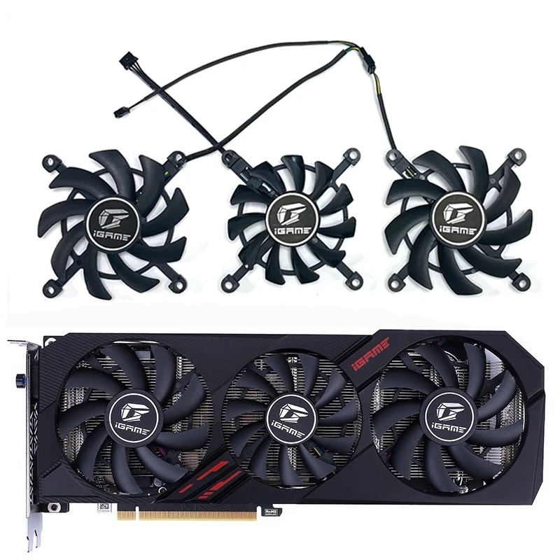 Вентилятор для графического процессора Color iGame RTX 2060, 4 штырька, 85 мм, 75 мм, для Color GTX 1660 RTX 2060 Ultra oc
Вентилятор для графического процессора Color iGame RTX 2060, 4 штырька, 85 мм, 75 мм, для Color GTX 1660 RTX 2060 Ultra oc