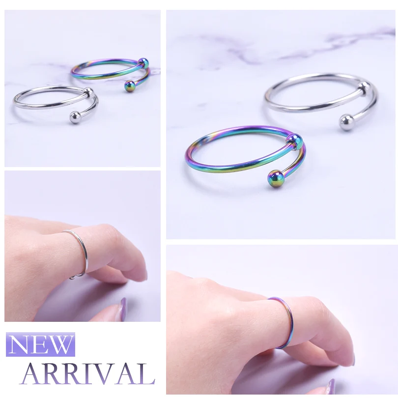 Minimalist Thin Stainless Steel Couple Ring Adjustable For Women Mens Fashion Classic Lover Finger Jewelry Birthday Party gifts
Minimalist Thin Stainless Steel Couple Ring Adjustable For Women Mens Fashion Classic Lover Finger Jewelry Birthday Party gifts