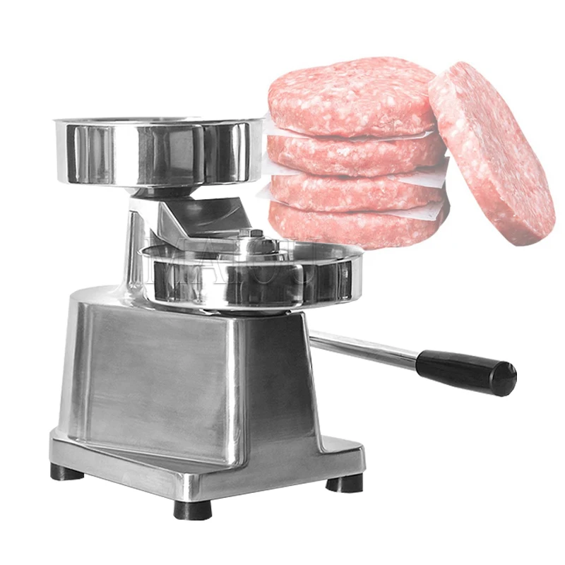 

100mm 130mm 150mm Meat Press Forming Machine Hamburger Patty Maker Manual Burger Making Machine For Bussiness