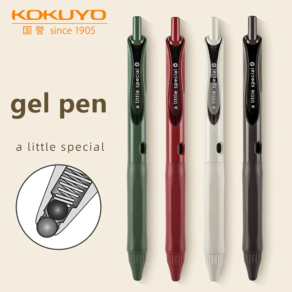 Japanese Stationery Kokuyo Gel Pen WSG-PRS302 0.5mm Simple Pen Holder Design Fresh and Cute Limited Edition 4 School Supplies
Japanese Stationery Kokuyo Gel Pen WSG-PRS302 0.5mm Simple Pen Holder Design Fresh and Cute Limited Edition 4 School Supplies