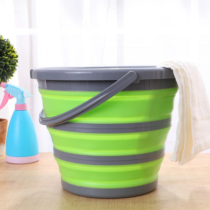 10L Collapsible Bucket Portable Folding Bucket Lid Silicone Car Washing Bucket Children Outdoor Fishing Travel Home Storage Tool
10L Collapsible Bucket Portable Folding Bucket Lid Silicone Car Washing Bucket Children Outdoor Fishing Travel Home Storage Tool