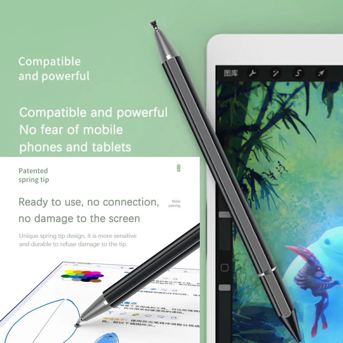 10 PCS Universal 2 In 1 Stylus Pen for Phone Tablet Touch Pen Drawing Capacitive Screen Caneta Pencil For Smartphone Android Pen
10 PCS Universal 2 In 1 Stylus Pen for Phone Tablet Touch Pen Drawing Capacitive Screen Caneta Pencil For Smartphone Android Pen