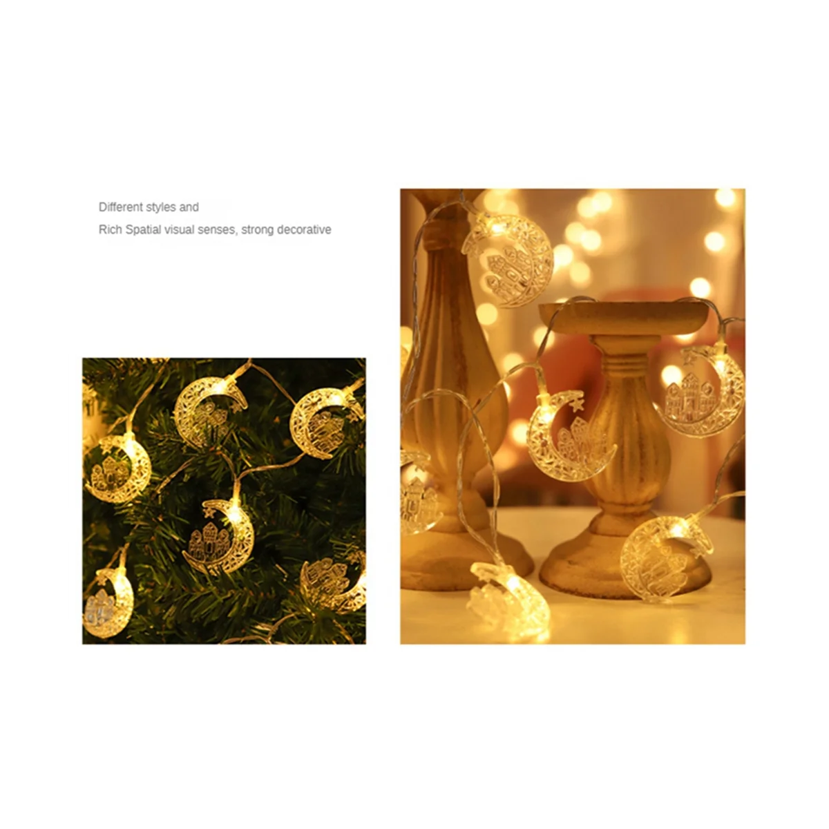 40 LED USB Ramadan String Lights Islamic Light String Lights,D
40 LED USB Ramadan String Lights Islamic Light String Lights,D