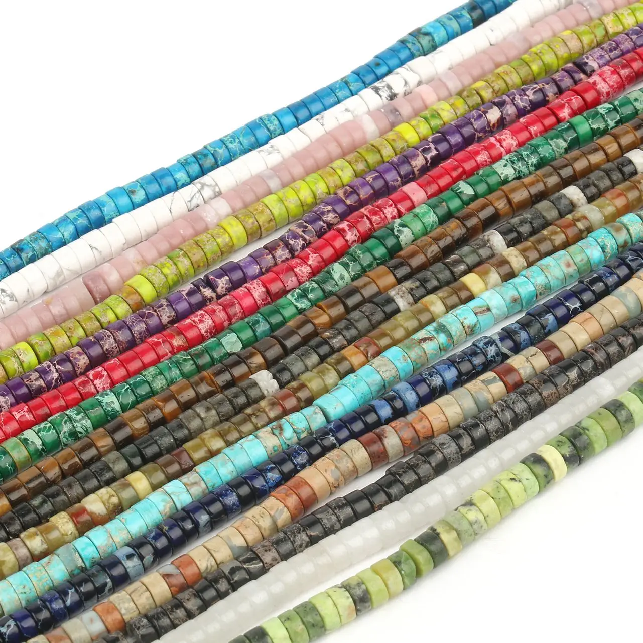 6x3mm Natural Flat Disc Round Stone Tiger Eye Turquoise Quartzs Jades Rondelle Beads for Jewelry Making DIY Neckalce Bracelets
6x3mm Natural Flat Disc Round Stone Tiger Eye Turquoise Quartzs Jades Rondelle Beads for Jewelry Making DIY Neckalce Bracelets