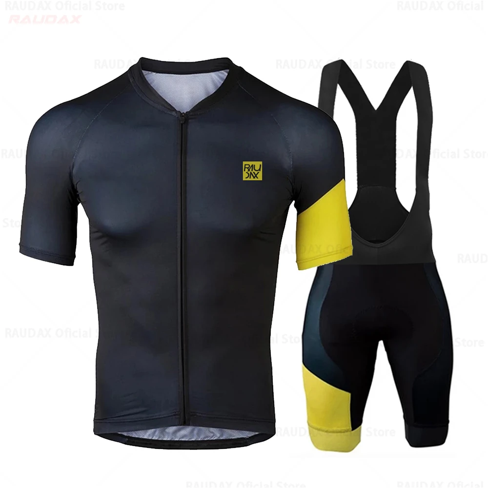 Новинка 2022 комплект одежды для велоспорта RAUDAX командный из Джерси Мужская