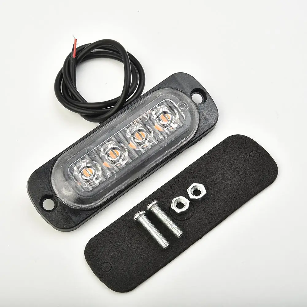 Car Urgent Light 12V Amber 4LED Strong Work Light 800LM Driving Fog Off-Road SUV Car Boat Light (Constant Bright Type) Auto Acce
Car Urgent Light 12V Amber 4LED Strong Work Light 800LM Driving Fog Off-Road SUV Car Boat Light (Constant Bright Type) Auto Acce