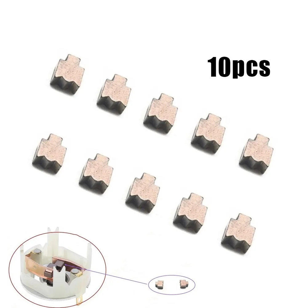 10 Pcs Electric Drill Motor Carbon Brushes Replacement Parts For RS775 RS750 RS755 Power Tool Accessories
10 Pcs Electric Drill Motor Carbon Brushes Replacement Parts For RS775 RS750 RS755 Power Tool Accessories