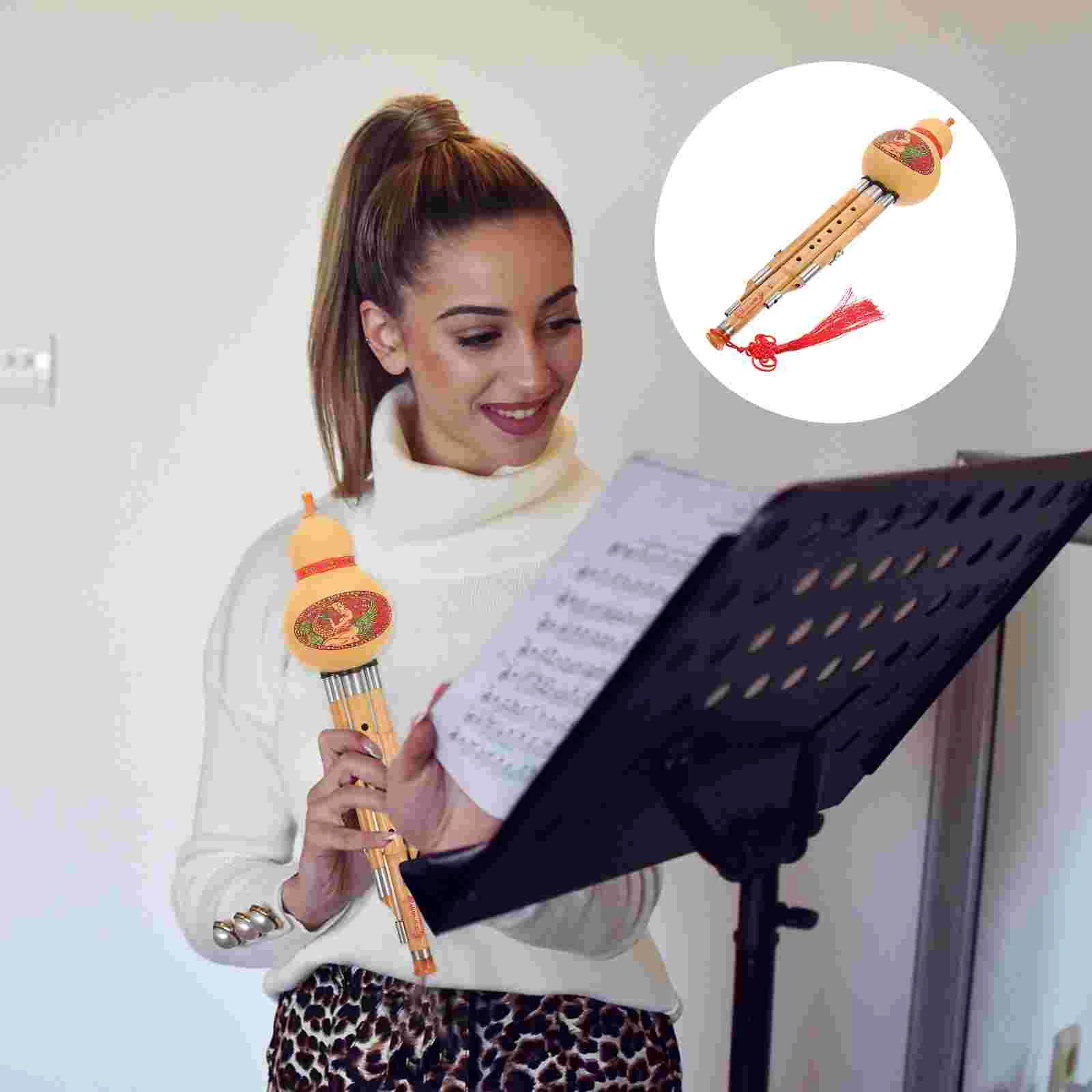 Chinese hulusi Hulusi Key Cambodian Gourd Cucurbit Flute Ethnic Musical Instrument for Beginner gourd flute hulusi flute (
Chinese hulusi Hulusi Key Cambodian Gourd Cucurbit Flute Ethnic Musical Instrument for Beginner gourd flute hulusi flute (