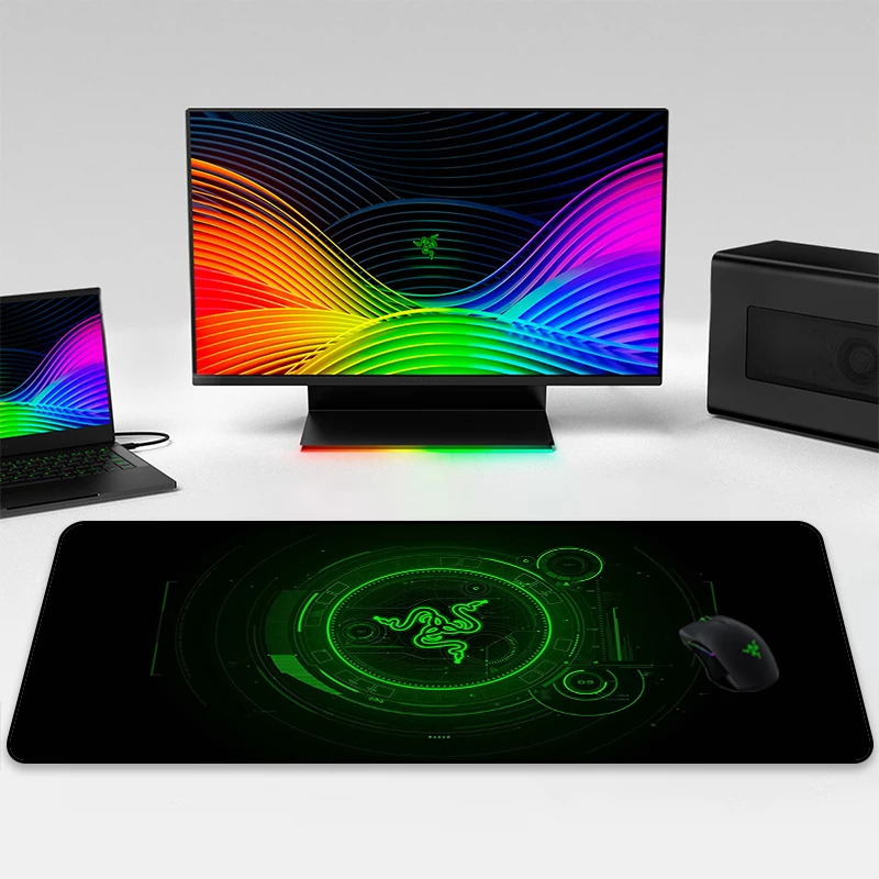 RAZER Large Mouse Pad Mousepad Desk Mat Pc Accessories Gamer Pads Protector Mause Mats Keyboard Computer Desks Mice Xxl Gaming
RAZER Large Mouse Pad Mousepad Desk Mat Pc Accessories Gamer Pads Protector Mause Mats Keyboard Computer Desks Mice Xxl Gaming