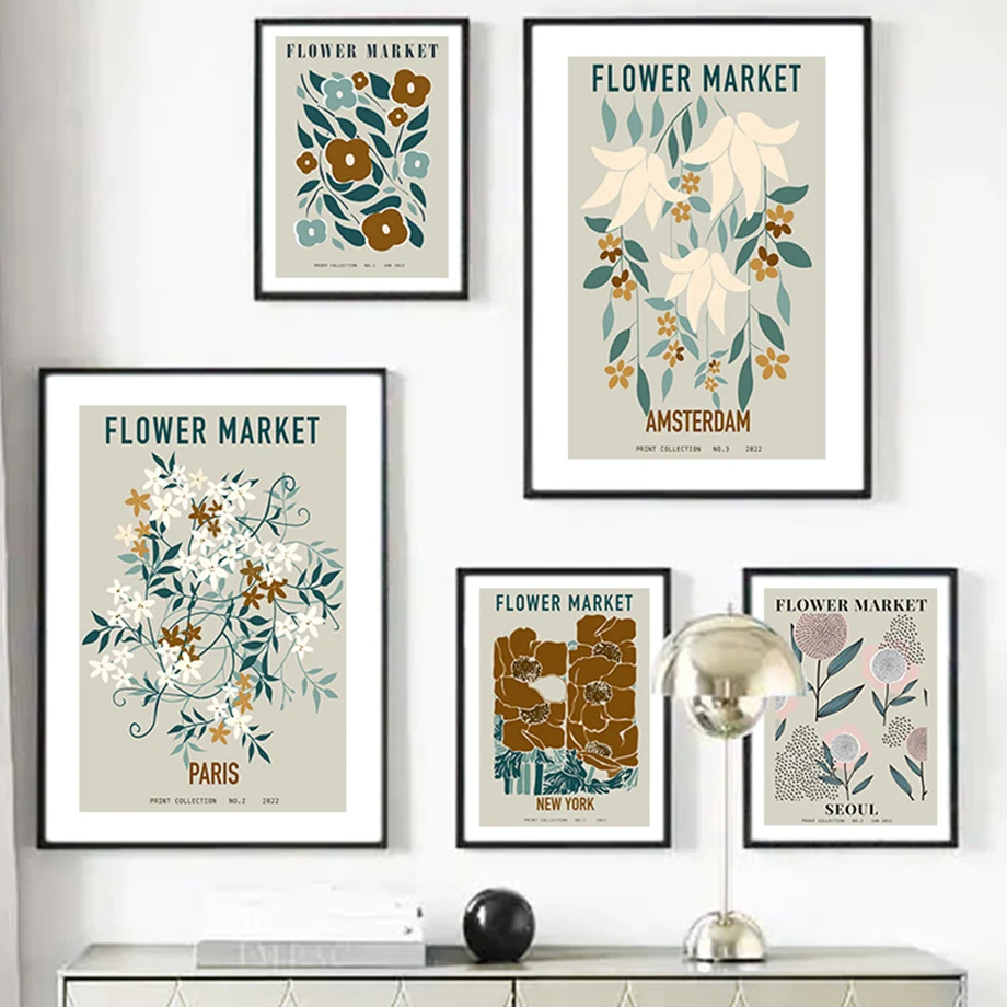 Vintage Flower Market Abstract Flowers Shapes Wall Art Canvas Painting Nordic Posters And Prints Wall Pictures Living Room Decor
Vintage Flower Market Abstract Flowers Shapes Wall Art Canvas Painting Nordic Posters And Prints Wall Pictures Living Room Decor
