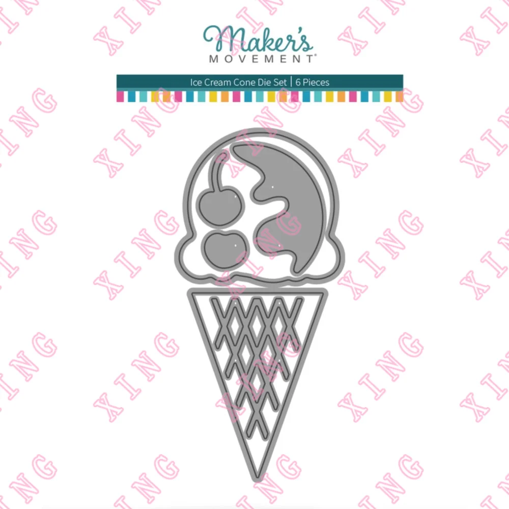 2022 Ice Cream Cone Die Set Metal Cutting Dies Scrapbook Diary Decorate Embossing Template Diy Greeting Card Handmade Craft Mold
2022 Ice Cream Cone Die Set Metal Cutting Dies Scrapbook Diary Decorate Embossing Template Diy Greeting Card Handmade Craft Mold