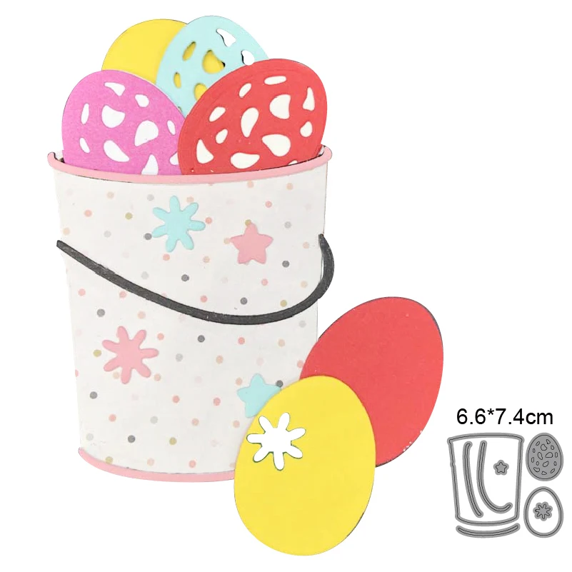 Egg bucket DIY metal cutting knife mold puzzle scrapbook Greeting cards Easter decoration craft embossed knife mold
Egg bucket DIY metal cutting knife mold puzzle scrapbook Greeting cards Easter decoration craft embossed knife mold