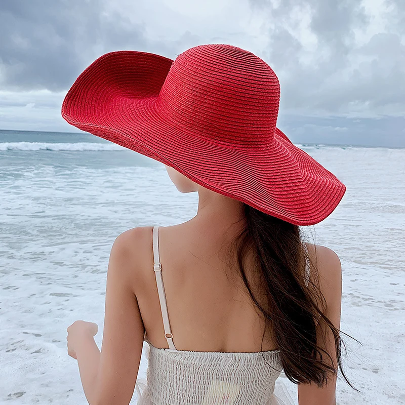 2022 Summer Large Wide Brim Foldable Sun Hats for Women Oversized Sun Shade Hat Travel Straw Hat Lady UV Protection Beach Hat
2022 Summer Large Wide Brim Foldable Sun Hats for Women Oversized Sun Shade Hat Travel Straw Hat Lady UV Protection Beach Hat