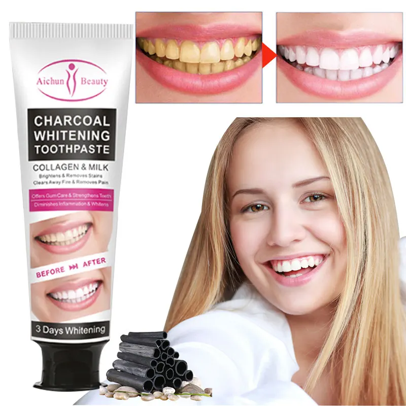 Toothpaste Bamboo Charcoal Tooth Whitening Toothpaste Remove Tooth Stain Natural Ingredients Adult Oral Cleaning Dental Care 
Toothpaste Bamboo Charcoal Tooth Whitening Toothpaste Remove Tooth Stain Natural Ingredients Adult Oral Cleaning Dental Care