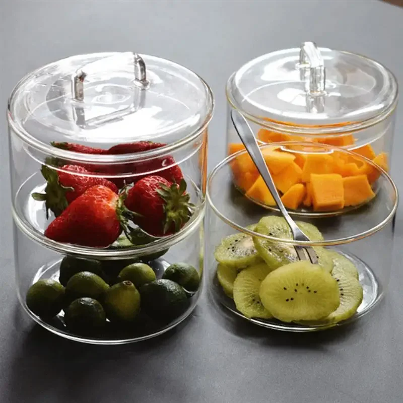 Stackable Sealed Bowl Kitchen Glass Moisture-proof Grain Container Storage Organizer Salad Airtight Jars Jar Fruit Refrigerator
Stackable Sealed Bowl Kitchen Glass Moisture-proof Grain Container Storage Organizer Salad Airtight Jars Jar Fruit Refrigerator