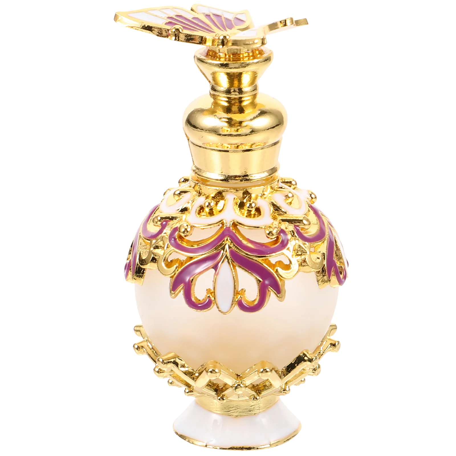 Perfume Bottle Alloy Perfume Bottle Essential Oil Container Decorative Perfume Bottle
Perfume Bottle Alloy Perfume Bottle Essential Oil Container Decorative Perfume Bottle