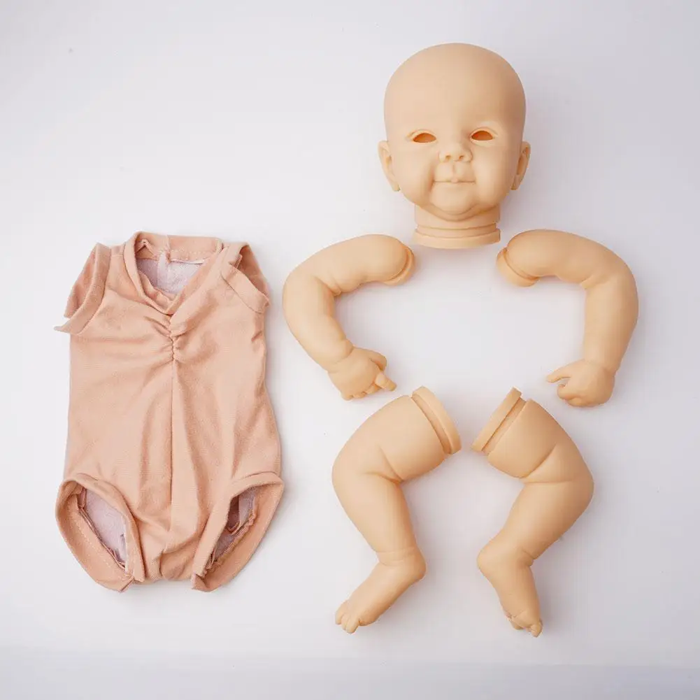 Smiling Face 20inch Reborn Dolls Kit Juliette Baby Soft Kit Special Color High Vinyl Dolls Design Quality I6x2
Smiling Face 20inch Reborn Dolls Kit Juliette Baby Soft Kit Special Color High Vinyl Dolls Design Quality I6x2