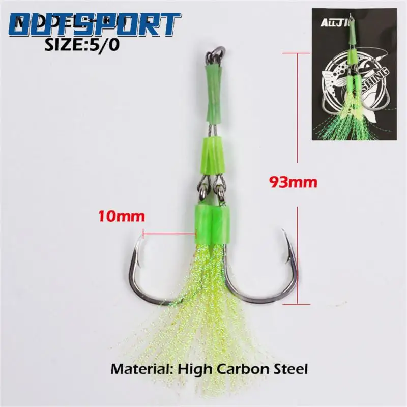 Strengthen The Flat Stainless Steel Seamless Ring Sea Hook The Hook Is Sharp And Sharp Stainless Steel Wire Luminous Luya Hook
Strengthen The Flat Stainless Steel Seamless Ring Sea Hook The Hook Is Sharp And Sharp Stainless Steel Wire Luminous Luya Hook