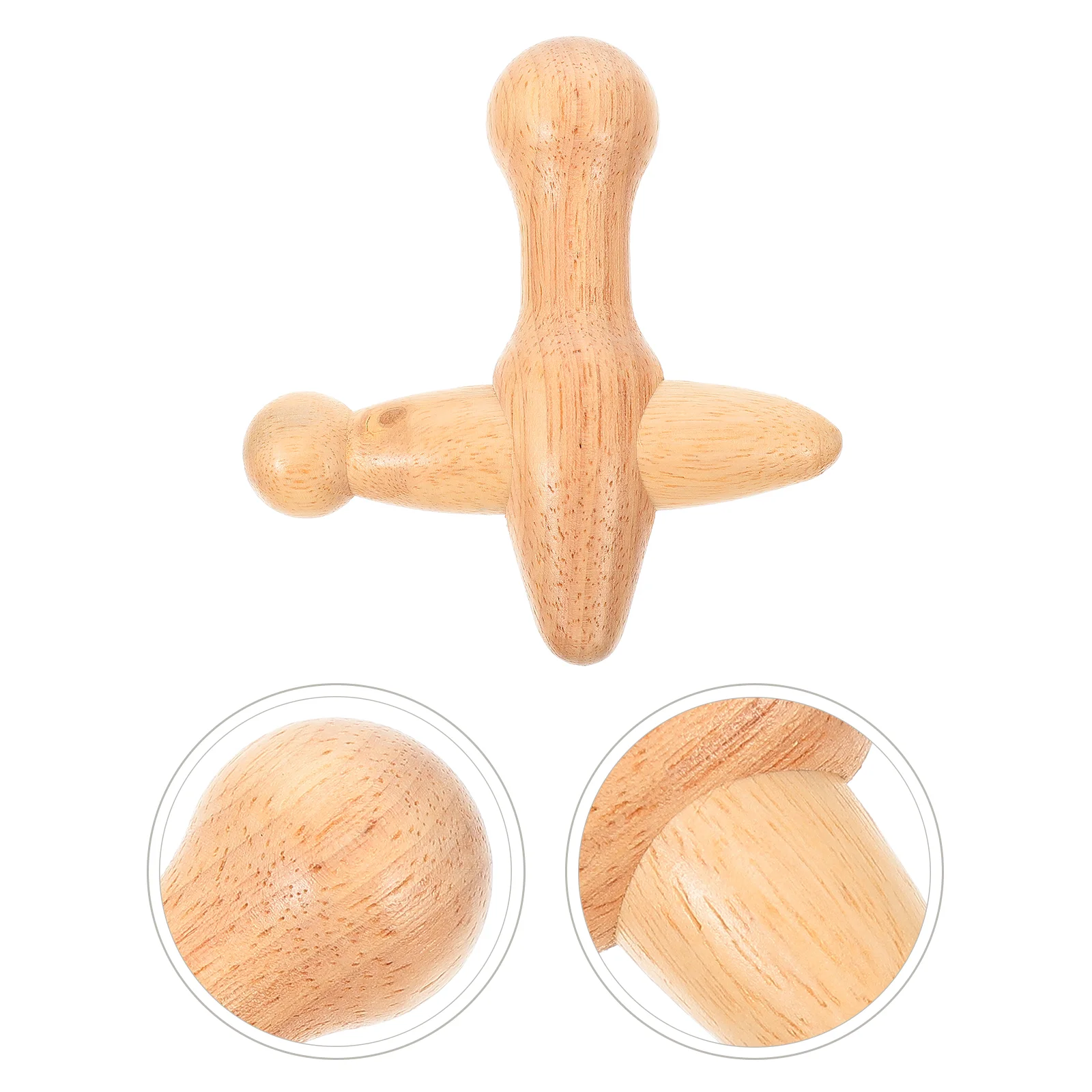 Массажный тайский инструмент для ног, деревянный роликовый инструмент для точечных мышц, рефлексотерапии, деревянный пресс для соскаблива... 
Массажный тайский инструмент для ног, деревянный роликовый инструмент для точечных мышц, рефлексотерапии, деревянный пресс для соскаблива...