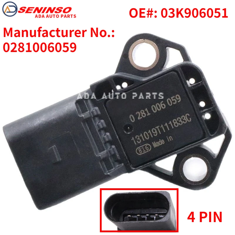 Car Accesorries 0281006059 03K906051 Crafter Transporter V MAP Manifold Air Pressure Sensor For Audi A1 A6 A7 Q5 TT 03K 906 051
Car Accesorries 0281006059 03K906051 Crafter Transporter V MAP Manifold Air Pressure Sensor For Audi A1 A6 A7 Q5 TT 03K 906 051