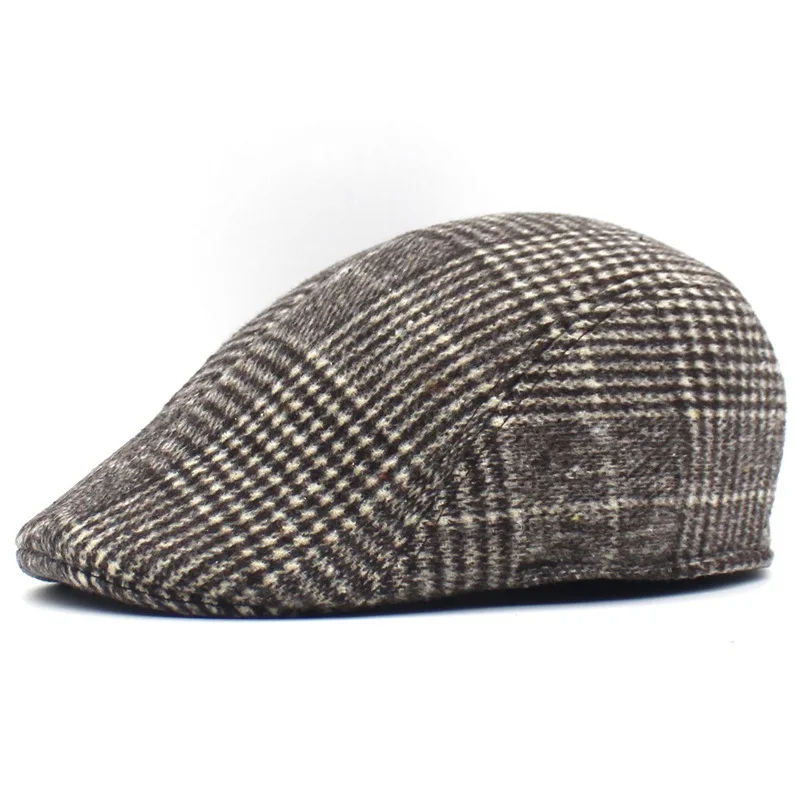 Fashion Men's Thick Warm Cap Berets British Western Style Classic Plaid Gentleman Taxi Driver Newsboy Hat Casual Men Beret
Fashion Men's Thick Warm Cap Berets British Western Style Classic Plaid Gentleman Taxi Driver Newsboy Hat Casual Men Beret