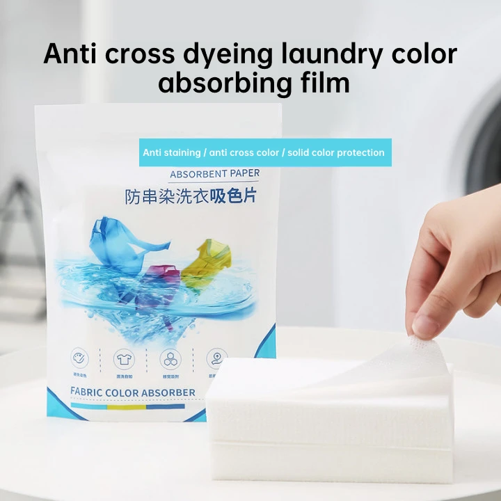 50 PCS/Bag Laundry Tablets Laundry Paper Anti-Staining Clothes Sheets Anti-String Mixing Color Absorption Washing Accessories
50 PCS/Bag Laundry Tablets Laundry Paper Anti-Staining Clothes Sheets Anti-String Mixing Color Absorption Washing Accessories