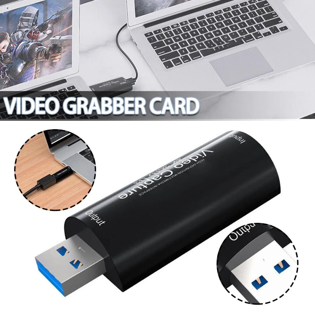 Карта видеозахвата 4K HDMI-совместимая с USB 3,0, 1080P
Карта видеозахвата 4K HDMI-совместимая с USB 3,0, 1080P