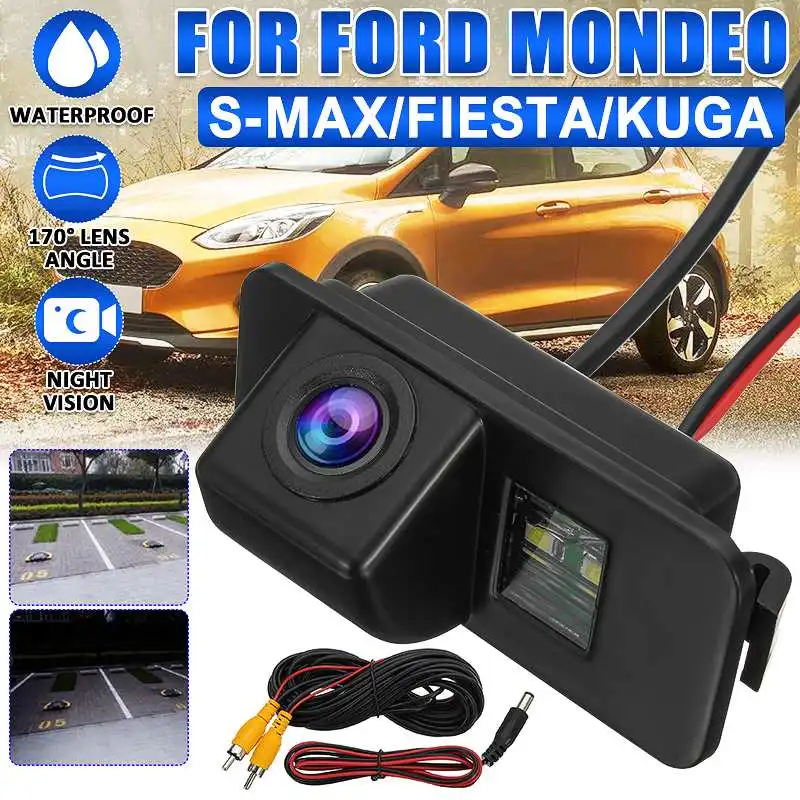 Car Rear View Backup Reverse Camera 720x540 Car Camera 170 Degree Fish Eye Lens For Ford Mondeo Ba7 S-Max FiestaI Kuga 2008-2010
Car Rear View Backup Reverse Camera 720x540 Car Camera 170 Degree Fish Eye Lens For Ford Mondeo Ba7 S-Max FiestaI Kuga 2008-2010