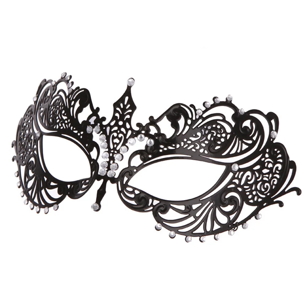 Masquerade Metal Hollow Carved Eyemask Rhinestone Fashion for Mardi Gras Party Costume Wedding
Masquerade Metal Hollow Carved Eyemask Rhinestone Fashion for Mardi Gras Party Costume Wedding